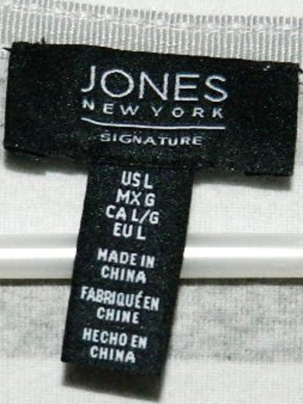 Jones New York Women's Top LOGO Size Large - Picture 5 of 6